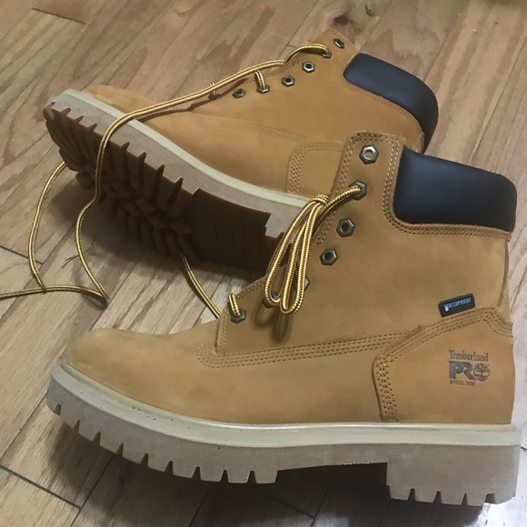 timbs steel toe